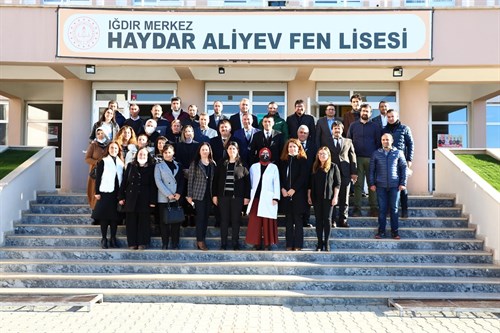 Vali H. Engin Sarıibrahim, Haydar Aliyev Fen Lisesini Ziyaret Etti
